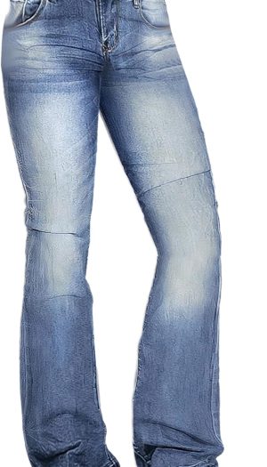 Low Rise Boot Cut Jeans for Women Butt Lifting Western Pants with Pockets Flare Jeans Women